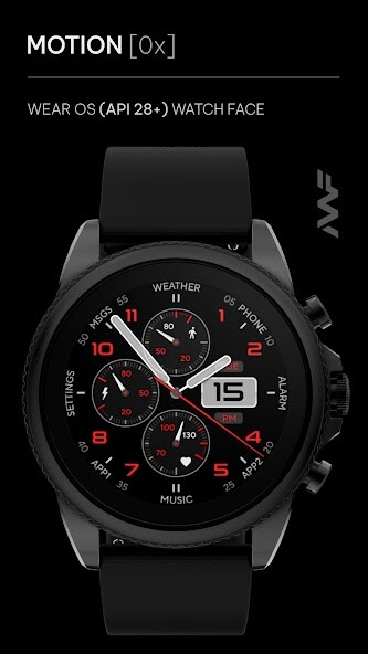 Run android online APK Awf Motion [0x] - watch face from MyAndroid or emulate Awf Motion [0x] - watch face using MyAndroid